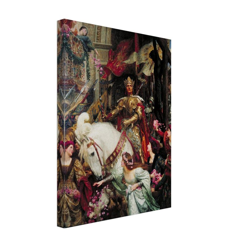 The Two Crowns paintings by Frank Dicksee
