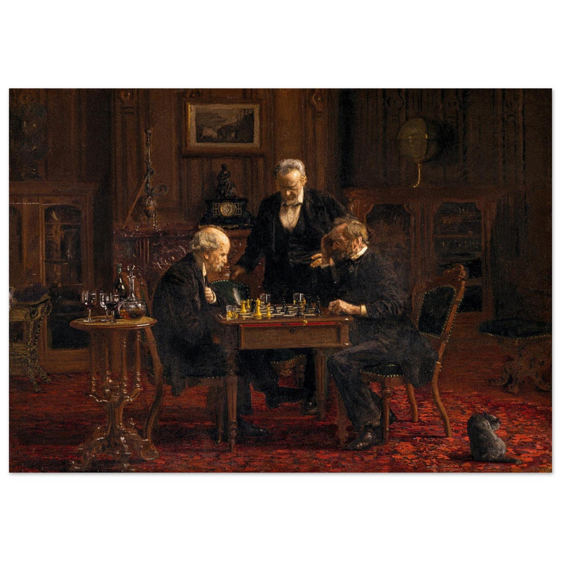 The Chess Players by Thomas Eakins.