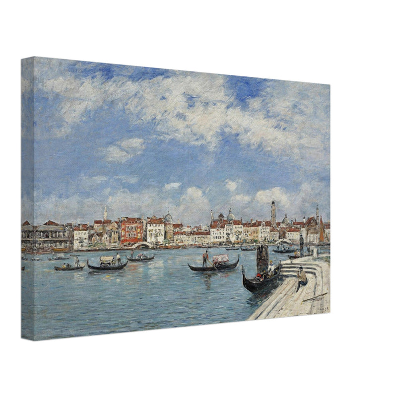 Venice, view from San Giorgio painting by Eugene Boudin