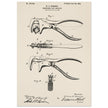 Vintage Adjustable Nut Cracker patent by William H. Edwards.