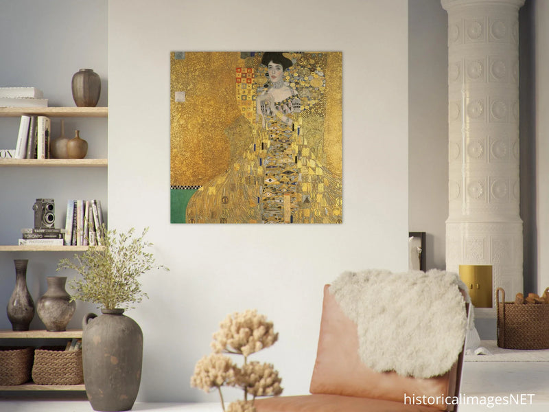 Gustav Klimt Adele Bloch-Bauer I painting.