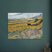 Enclosed Field with Ploughman by Vincent Van Gogh
