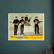 The Beatles Help movie poster reproduction. Printed on Fine Art Paper