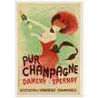 Pur Champagne Damery Epernay advertising vintage poster by Leonetto Cappiello.