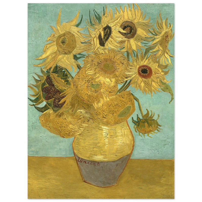 Sunflowers by Vincent Van Gogh
