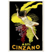 Asti Cinzano vintage poster advertising by Leonetto Cappiello.