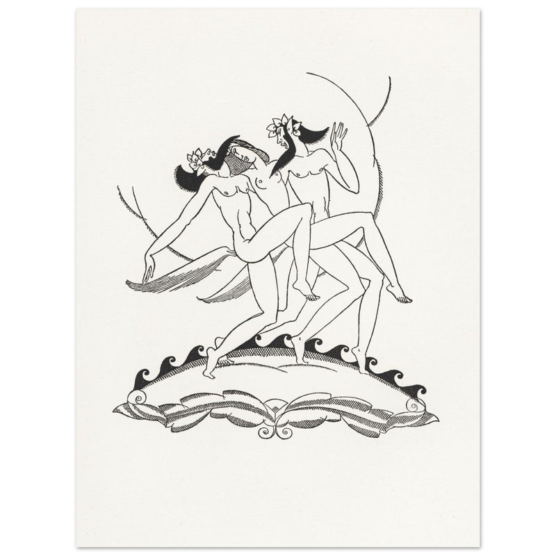 Daphnis and Chloe illustration by John Austen.