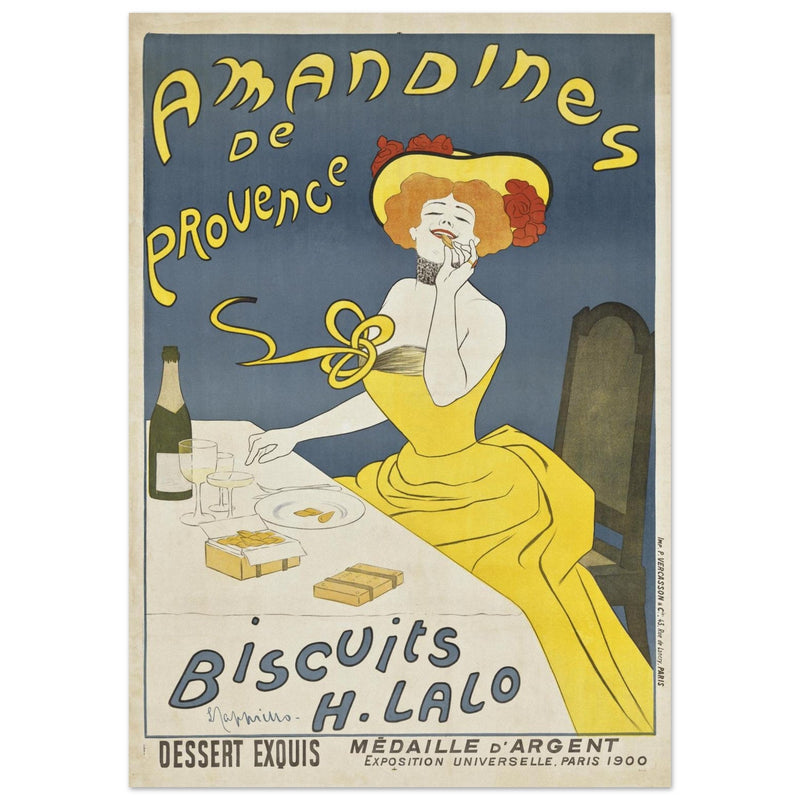 Amandines de Provence Biscuits H Lalo by Leonetto Cappiello.