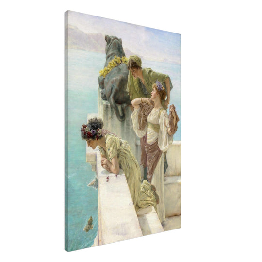A Coign of Vantage by Sir Lawrence Alma Tadema painting.