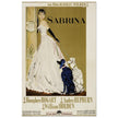 Sabrina with Audrey Hepburn movie poster.