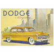 Dodge Kingsway vintage car advertising fine art  print. Classic car.