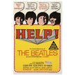 The Beatles Help film poster reproduction. Printed on Fine art paper