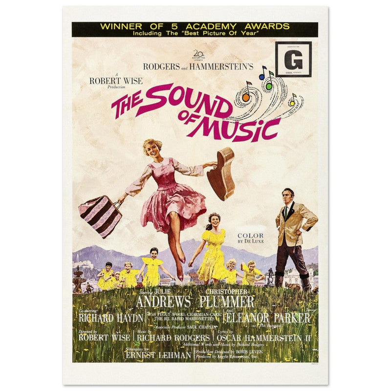 The Sound of Music movie poster.