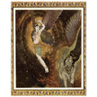 Edmund Dulac and one of his illustration for Princess Badura fairy tale.