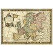 Ancient Europe map of the XVIII century by Guillaumet Danet