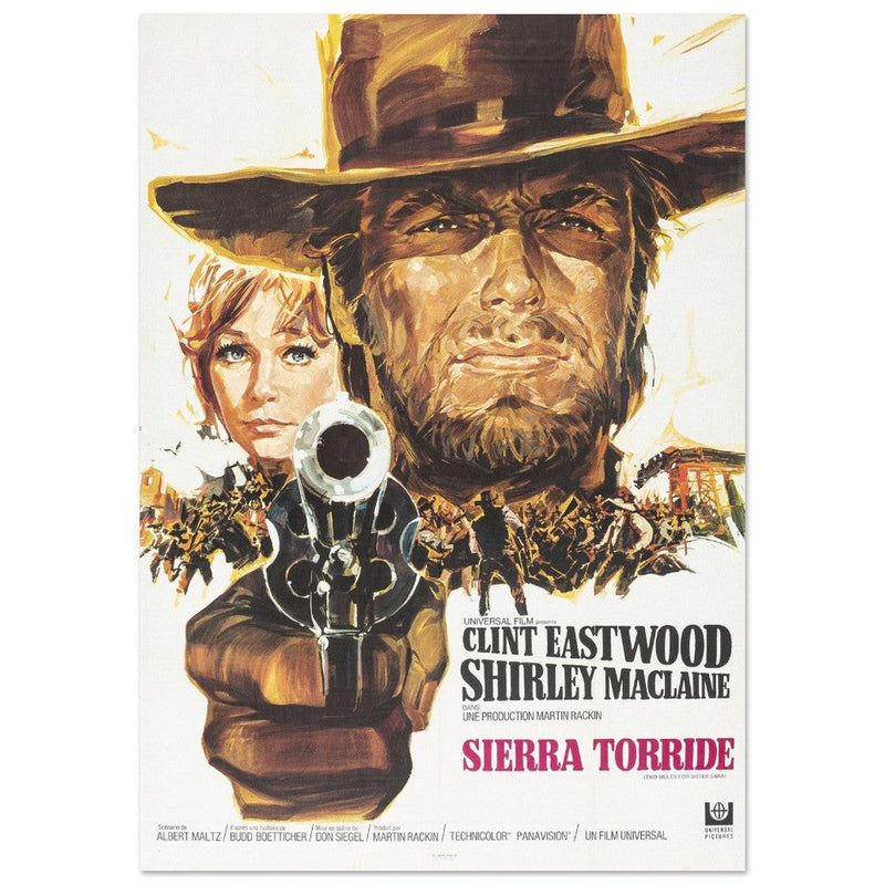 Sierra Torride ( Two Mules for Sister Sara ) movie poster.