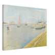 Georges Seurat The canal of Gravelines, in the direction of the sea.