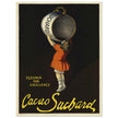 Cacao Suchard vintage advertising poster of 1911 made by Leonetto Cappiello.