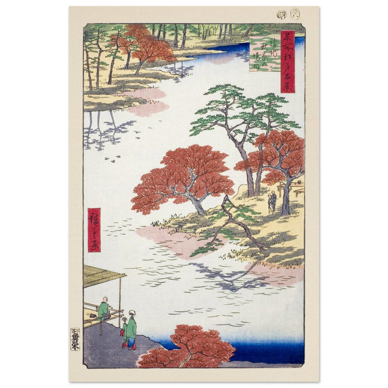 Precints of the Akiba Shrine, Ukeji by Utagawa Hiroshige