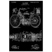 Motorcycle old patent by G. W Manson.