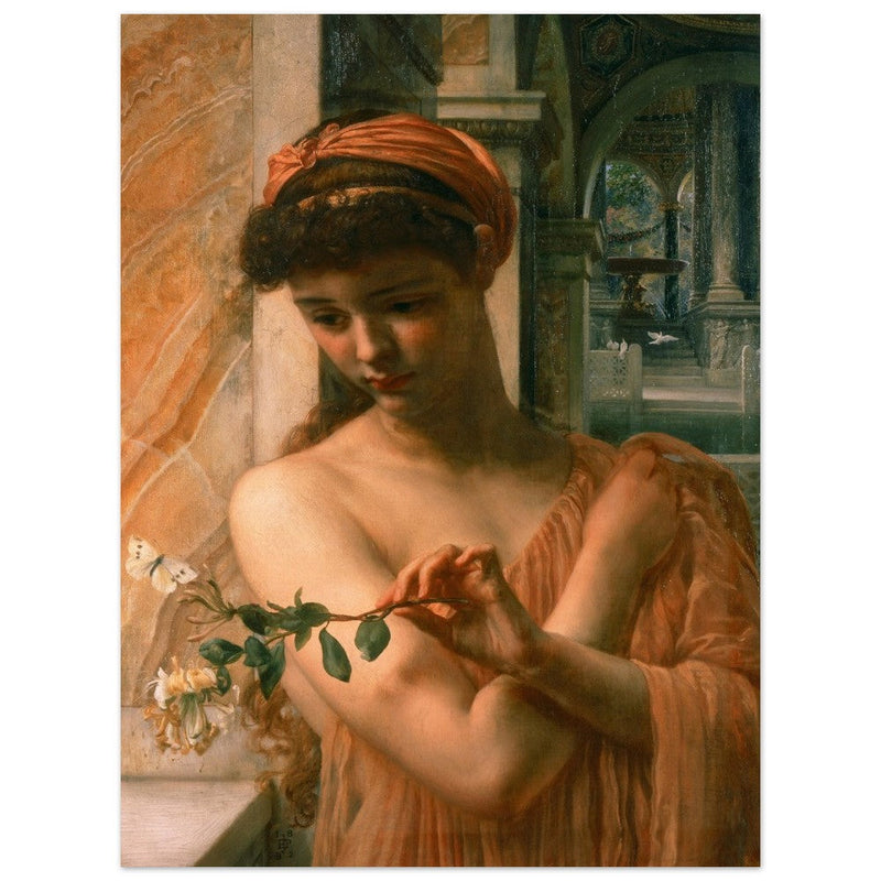 Psyche in the Temple of Love by Edward Poynter 1882.