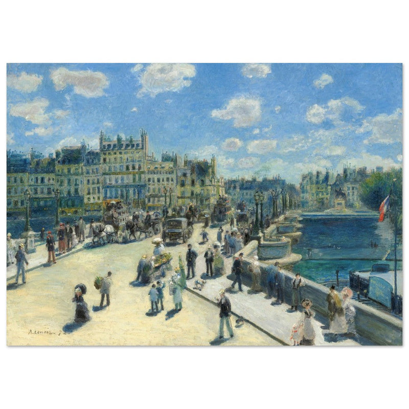 Pont Neuf  Paris by Auguste Renoir.