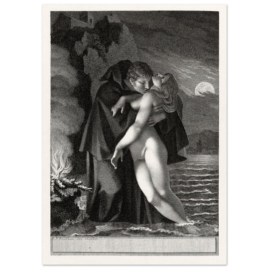 Phrosine and Melidore by Pierre Paul Prudhon 1796.