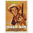 Billy Kid italian poster staring Paul Newman movie poster.