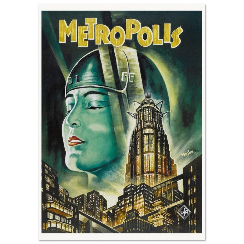Metropolis movie poster.