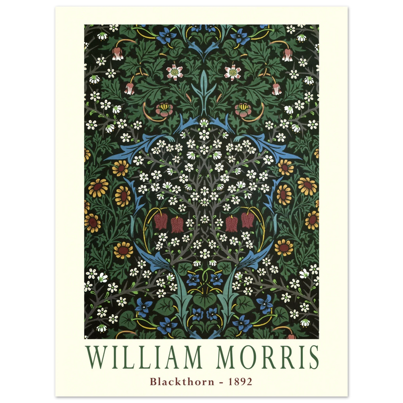 William Morris Blackthorn 1892.
