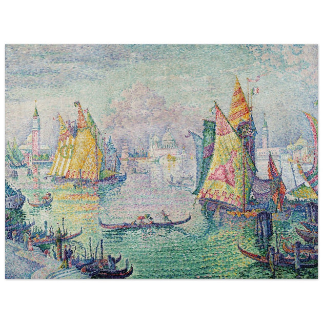 The Lagoon of Saint Mark Venice by Paul Signac 1905.