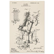 vintage microscope patent by J H Ford.
