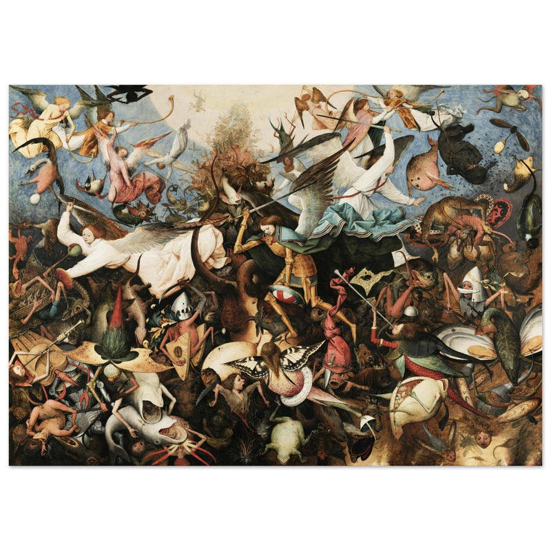 The Fall of the Rebel Angels painting by Pieter Bruegel The Elder.
