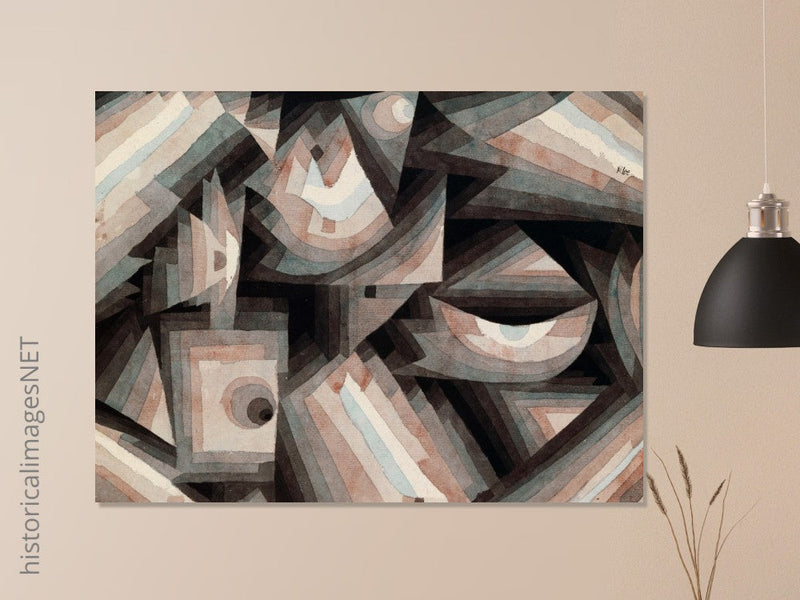 Paul Klee Crystal Gradation.  wallart