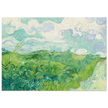 Green Wheat Fields Auvers by Vincent Van Gogh