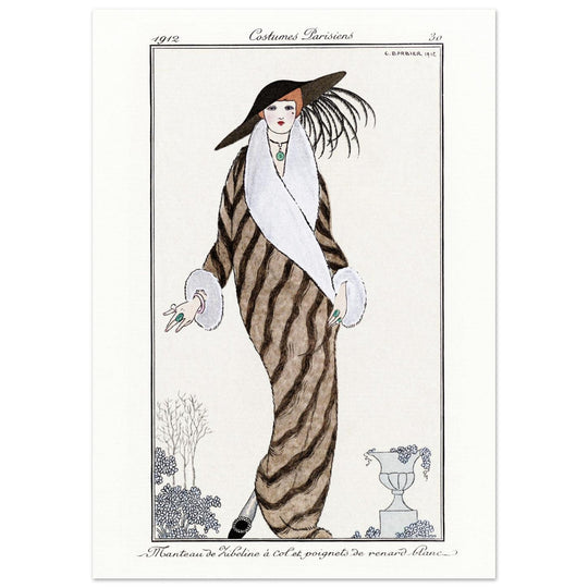 George Barbier Journal des Dames et des Modes, 1912, Costumes Parisiens.