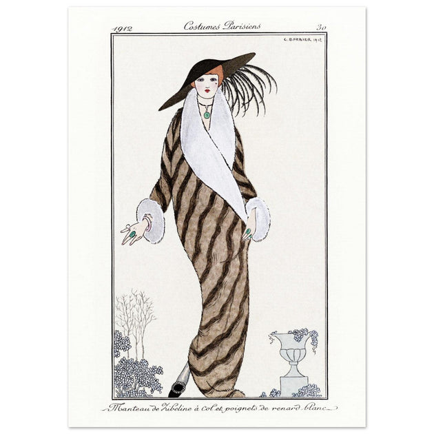 George Barbier Journal des Dames et des Modes, 1912, Costumes Parisiens.