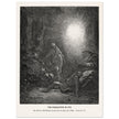 Gustave Dore The Bible engraving print . The Formation of Eve illustration .