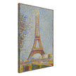 Eiffel tower  print by Georges Seurat 1881.