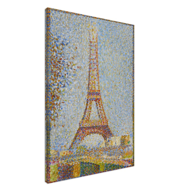 Eiffel tower  print by Georges Seurat 1881.