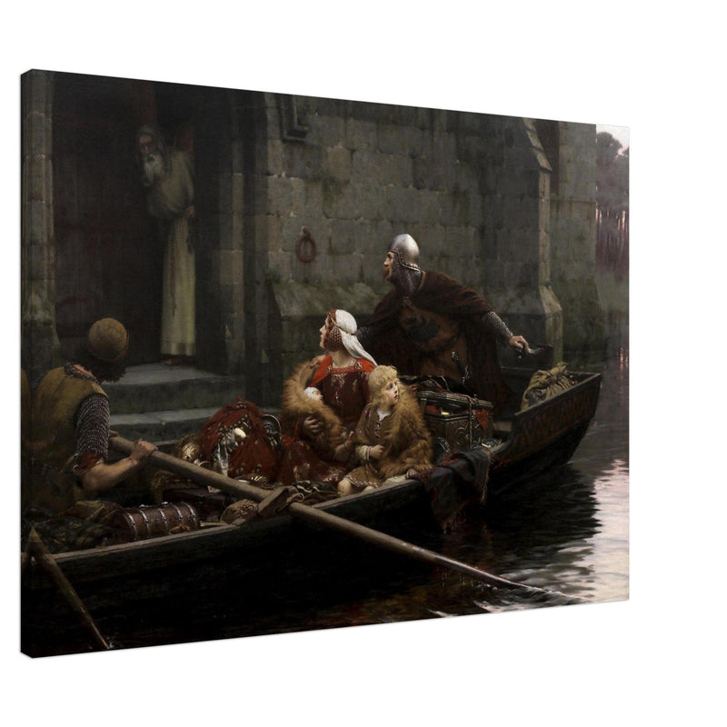 Edmund Blair Leighton painting In Time of Peril