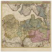 Flanders ( Flandriae ) ancient map by Nicolaes Visscher .