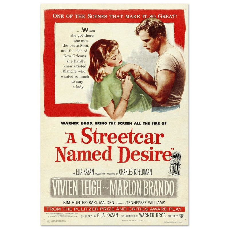 A Streetcar Named Desire movie poster.