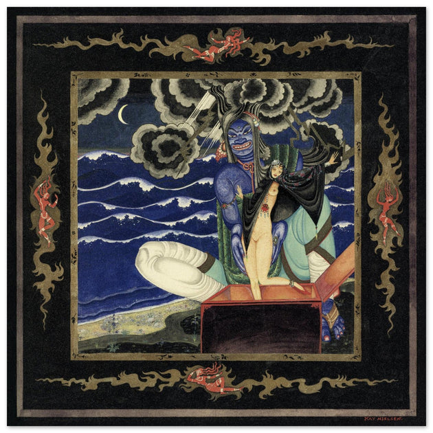 Kay Nielsen A Thousand and One Nights The Story of King Schahriyar and his brother king Schahzenan