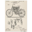 Motorcycle old patent 686284 by Gottschalk