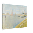 Georges Seurat The canal of Gravelines, in the direction of the sea.