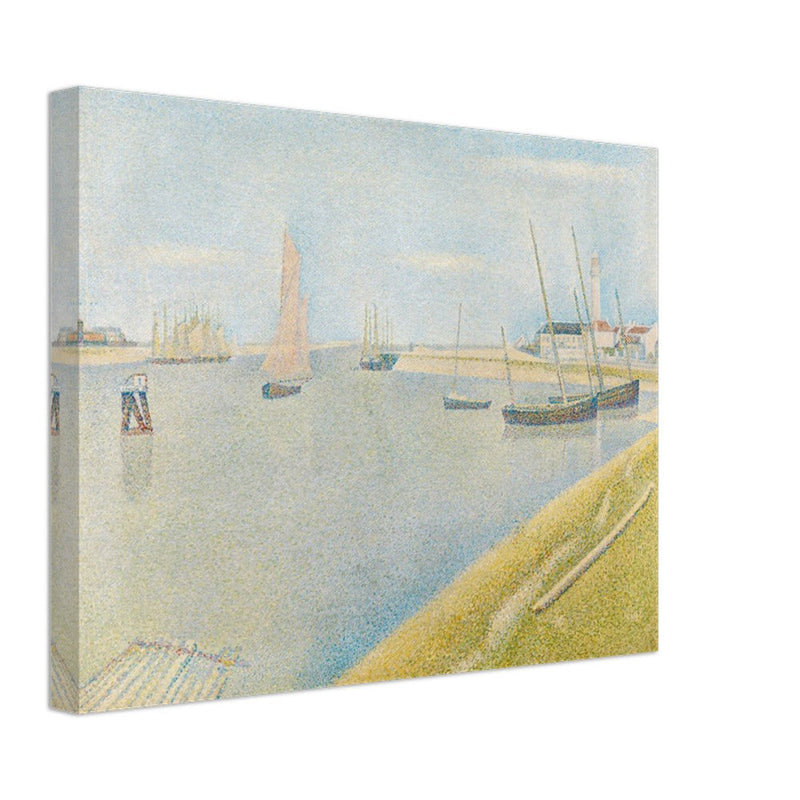 Georges Seurat The canal of Gravelines, in the direction of the sea.
