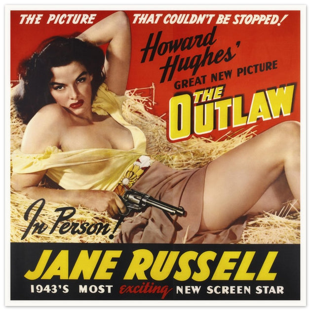 The Outlaw movie poster.
