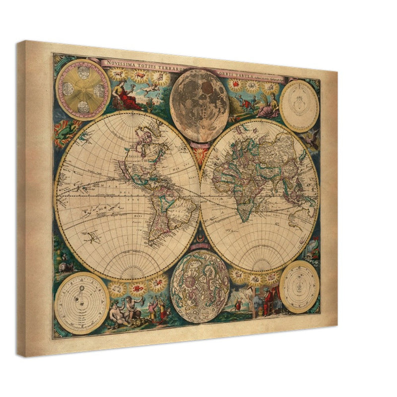 Old world map by John Seller