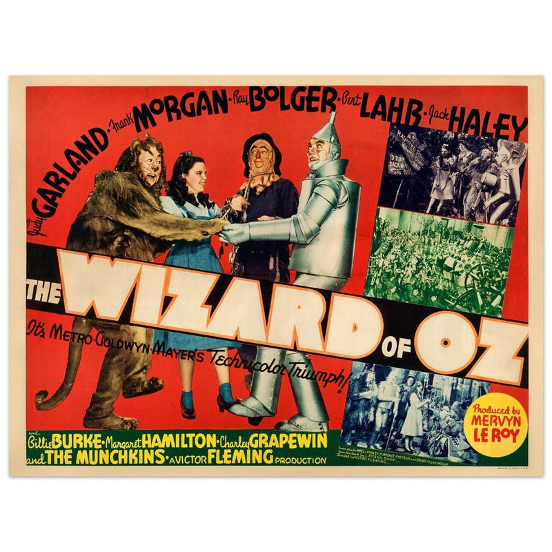 The Wizard of Oz movie poster.